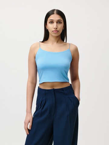 LeGer by Lena Gercke Топ 'Lynelle' в синьо: отпред