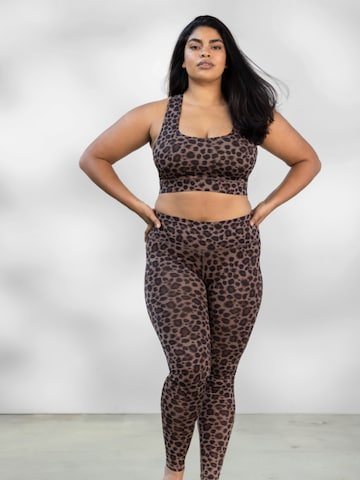 Hey Honey Bustier Sport-BH in Grau