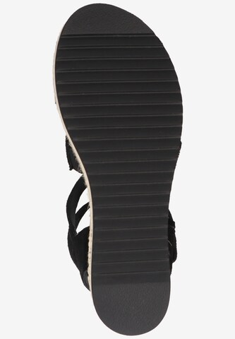 SANSIBAR Sandalen met riem in Zwart