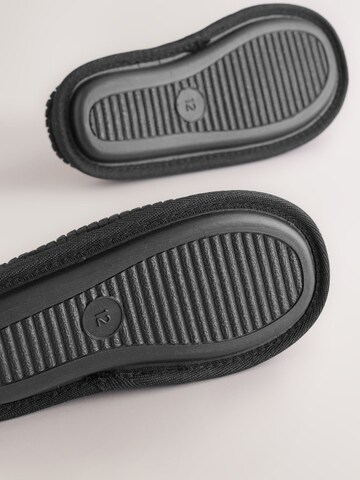 Next Slipper in Black