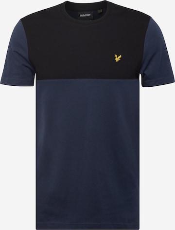 T-Shirt Lyle & Scott en bleu : devant