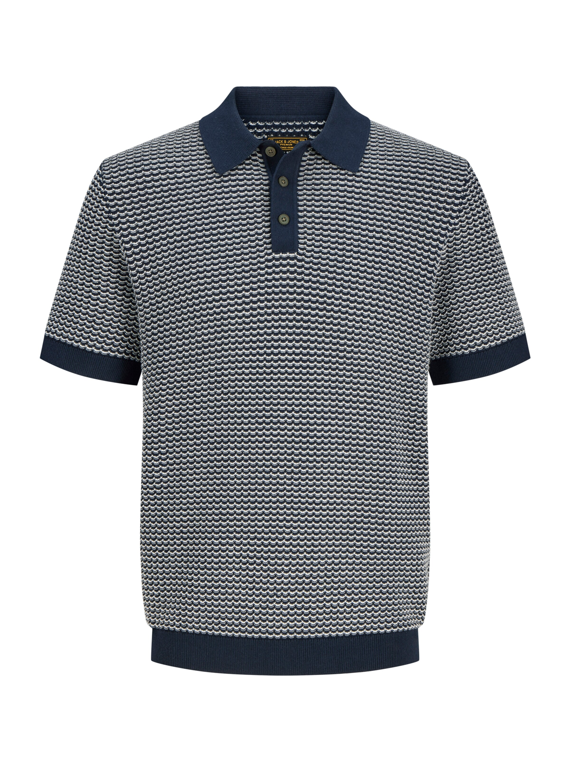 Jack & Jones Plus Trui 'JPRBLUKingsley' in Blauw: voorkant