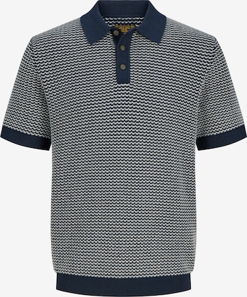 Jack & Jones Plus Trui 'JPRBLUKingsley' in Blauw: voorkant