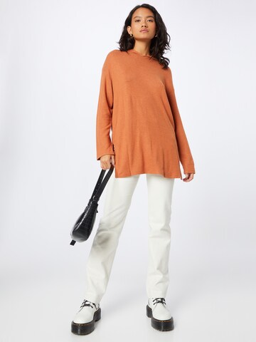 TOM TAILOR DENIM Sweater in Orange