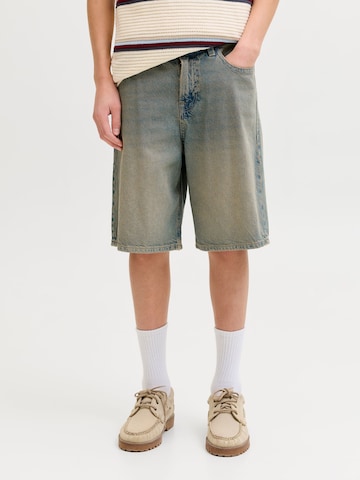 Jack & Jones Junior Voľný strih Džínsy 'JJAlex' - Modrá: predná strana