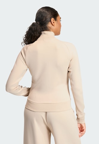 Veste de survêtement 'Soft Lux' ADIDAS SPORTSWEAR en beige