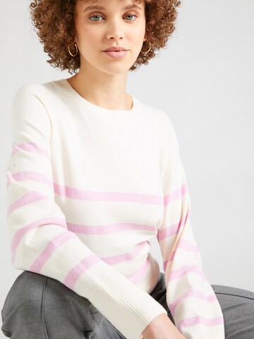 PIECES Sweater 'SIA' in White