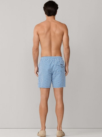 Hackett London Zwemshorts 'Seashell' in Blauw