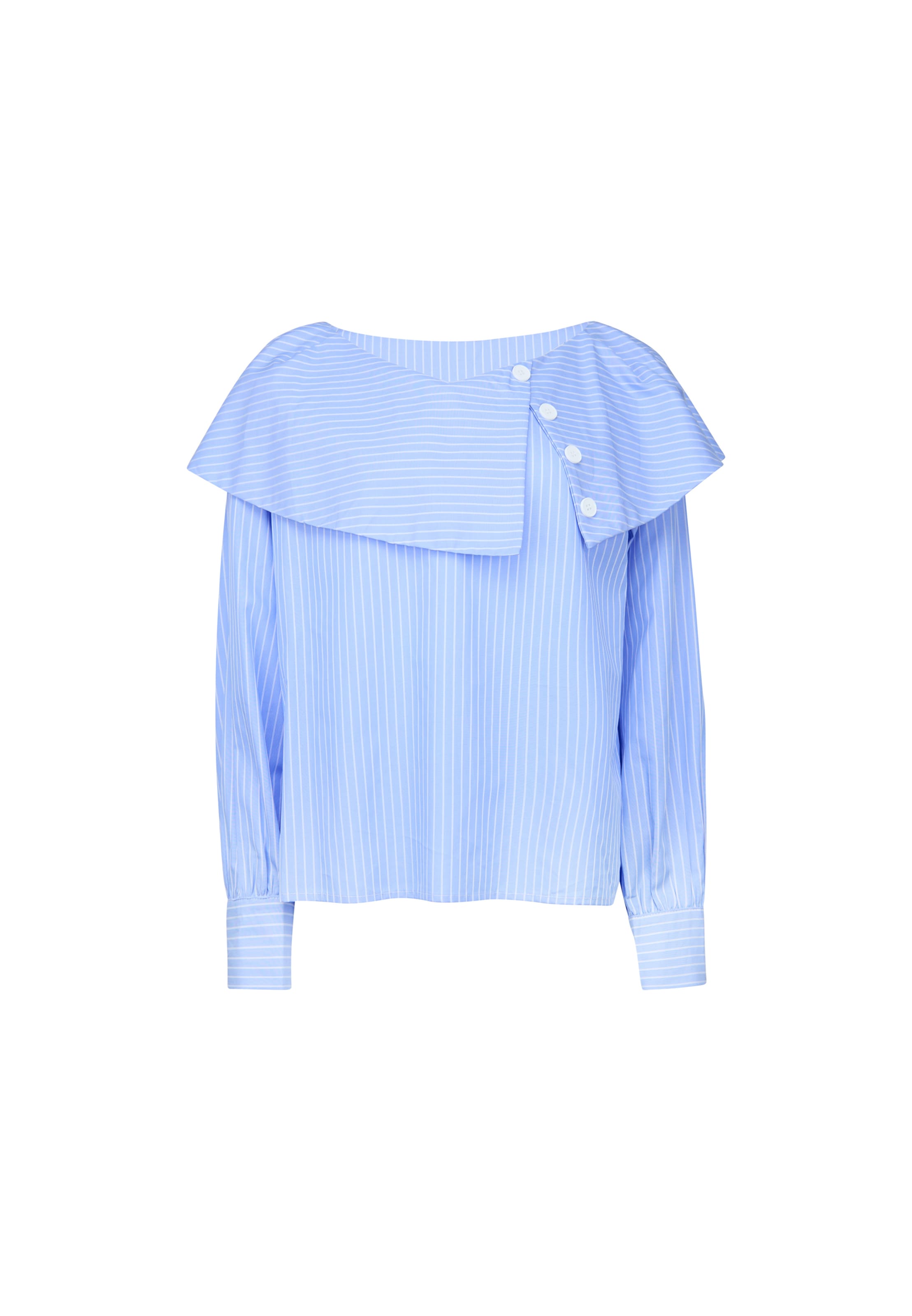 Usha Blusa en S en azul / blanco, Vista del producto
