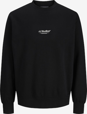 JACK & JONES Trui 'JJESOHO' in Zwart: voorkant