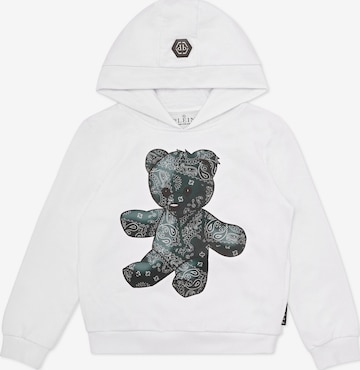 Philipp Plein - Sweatshirt 'Teddy' em branco: frente