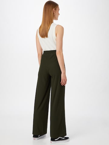ONLY Wide leg Trousers 'Nella' in Green
