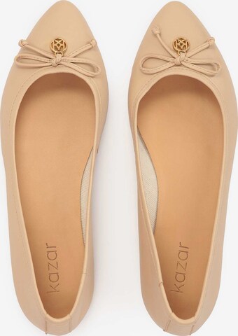 Ballerines Kazar en beige