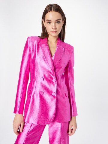 River Island Blazer in Pink: front