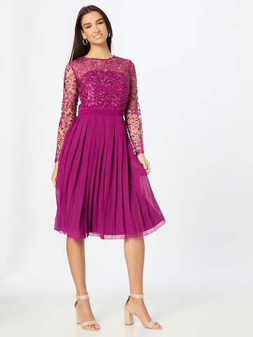 Chi Chi London Cocktail Dress in Purple
