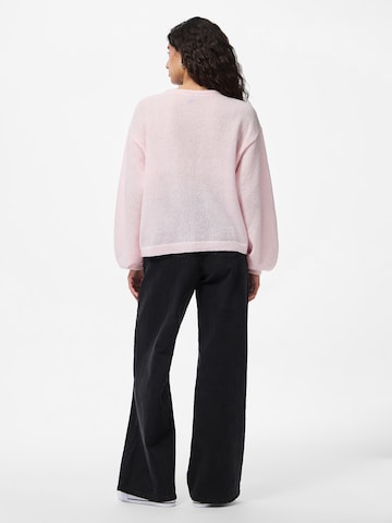 PIECES Knit cardigan 'PCIDA' in Pink
