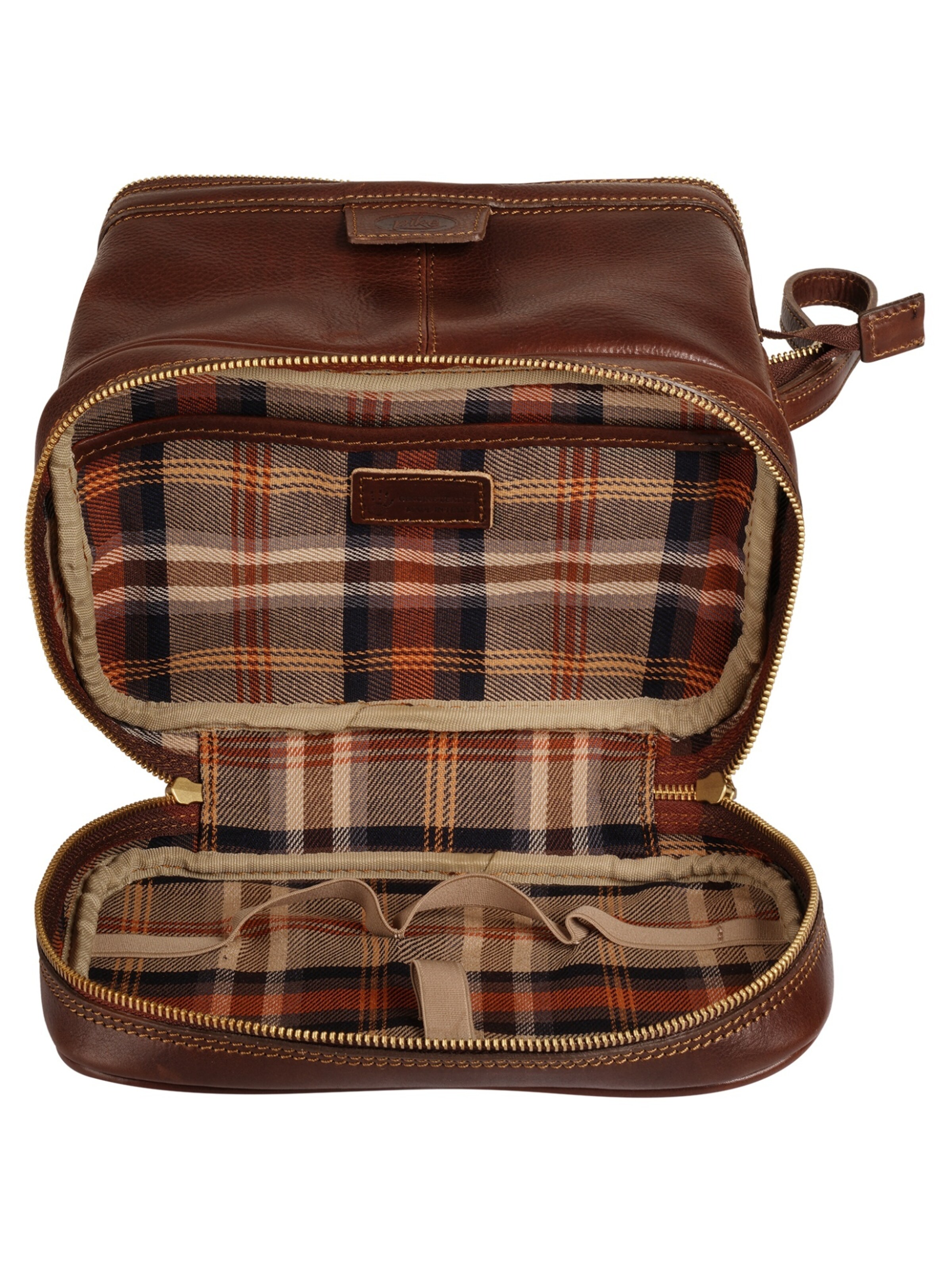 piké Kulturtasche 'PIKÉ Kulturtasche'‌‌‌‌‌‌‌‌‌ in Braun