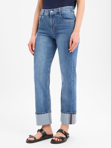 Marie Lund Regular Jeans in Blue: front