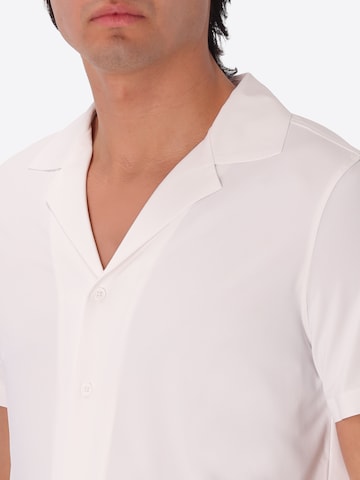 Coupe regular Chemise Distretto12 en blanc