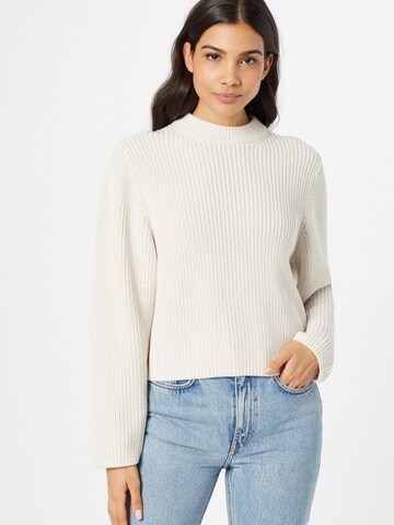 WEEKDAY Sweater 'Minnie' in Beige: front