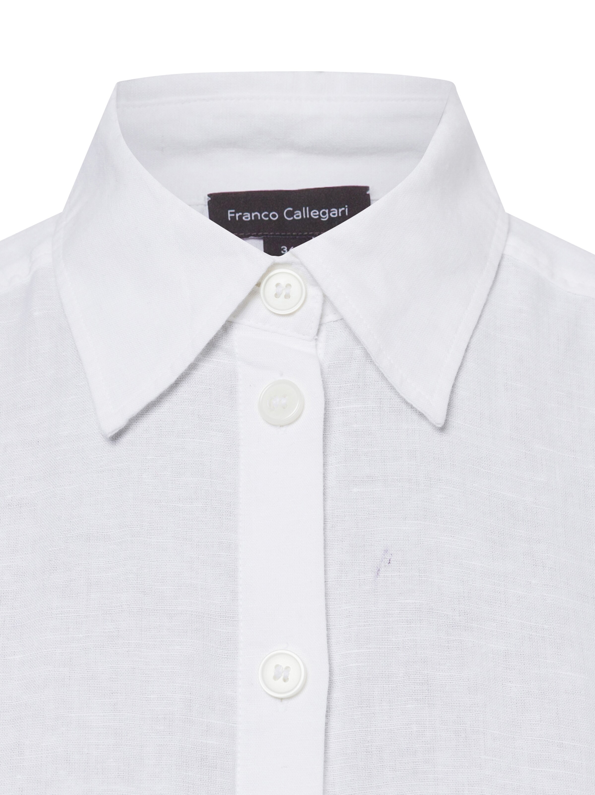 Franco Callegari Blouse 'Gudrun' in White