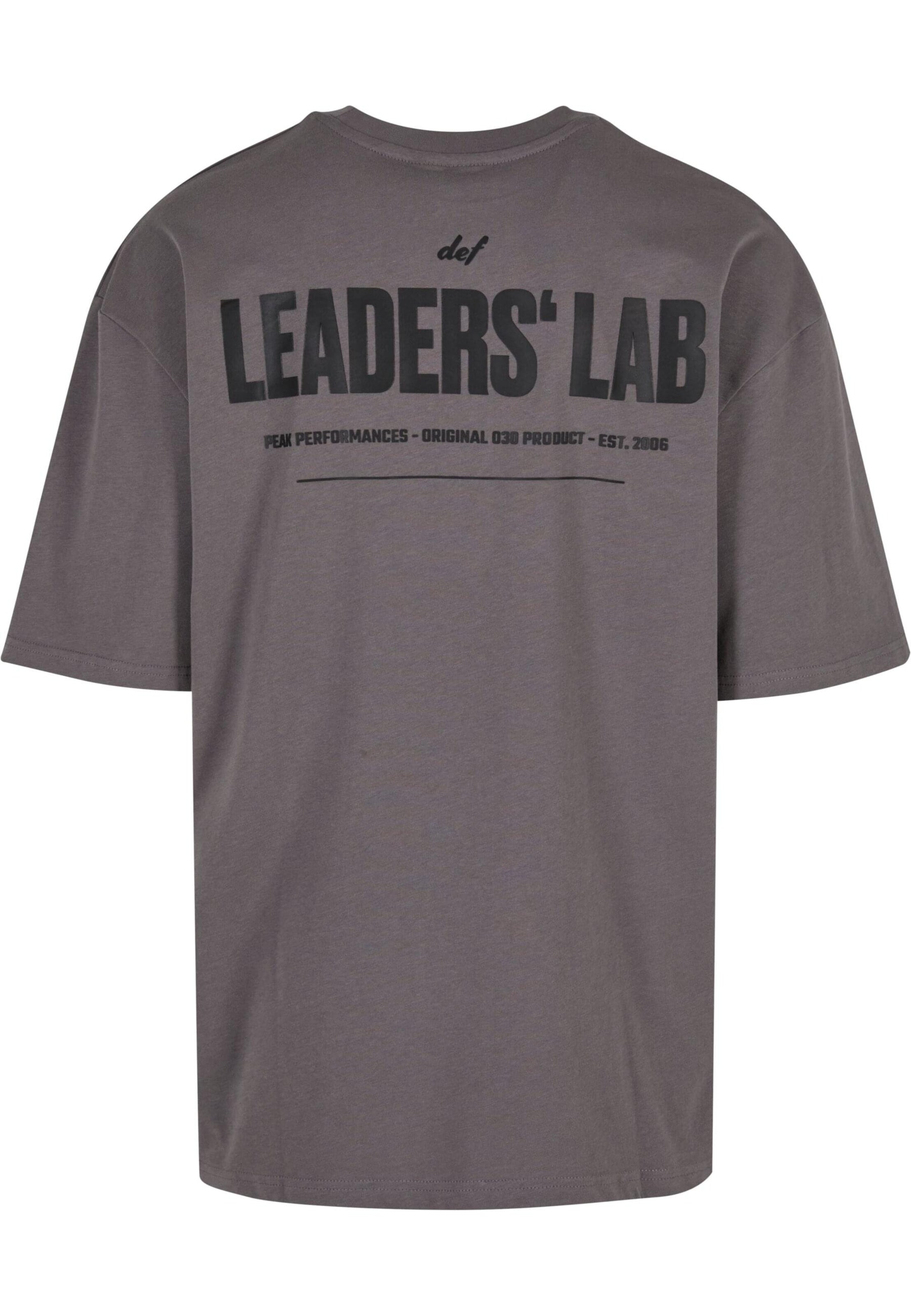 Maglietta 'Leader' di DEF in grigio