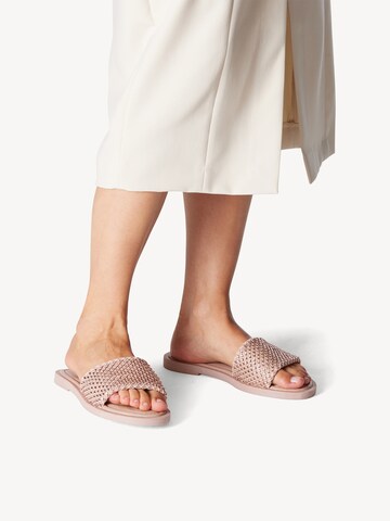 Tamaris Mule in Pink: front