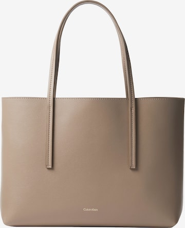 Calvin Klein Shopper in Brown: front