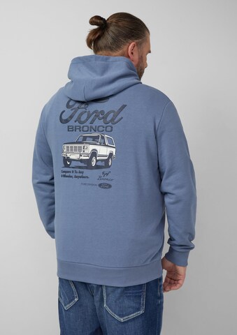 s.Oliver Men Big Sizes Sweatshirt in Blau