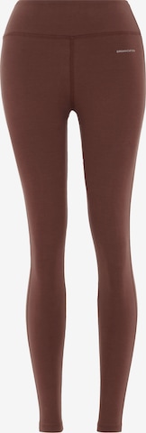 Organication Leggings in Braun: Vorderseite