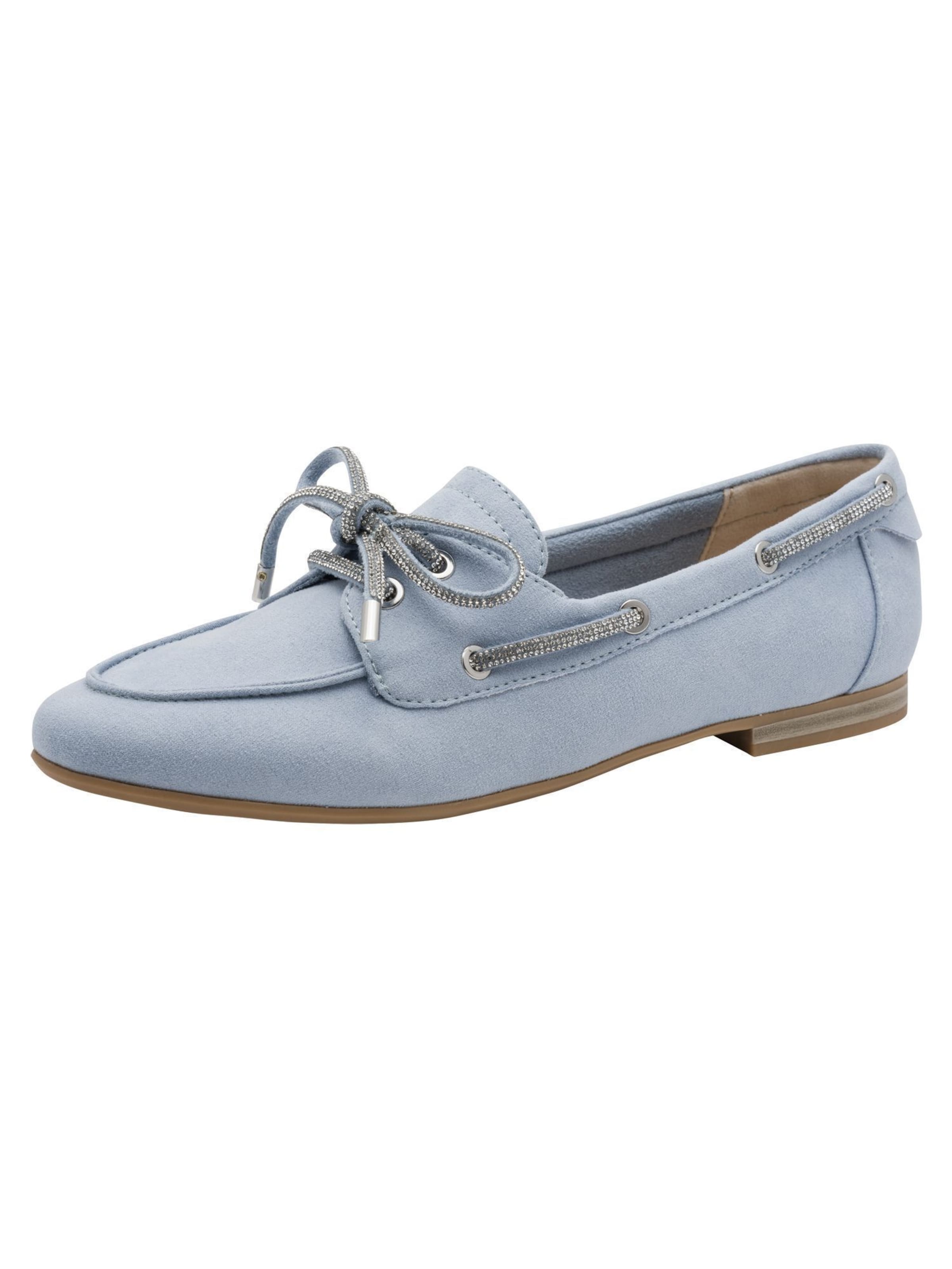 Mocassin MARCO TOZZI en bleu : devant