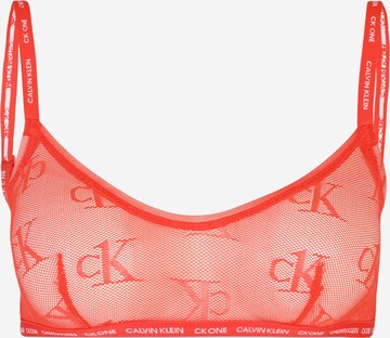 Calvin Klein Underwear Bra in Red: front