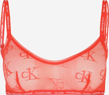 Calvin Klein Underwear Rinnahoidja, värv punane: eest vaates