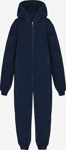 Loungeable Pyjama in Blau: Vorderseite