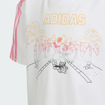 T-Shirt fonctionnel 'Adidas x Disney Minnie Mouse' ADIDAS SPORTSWEAR en blanc