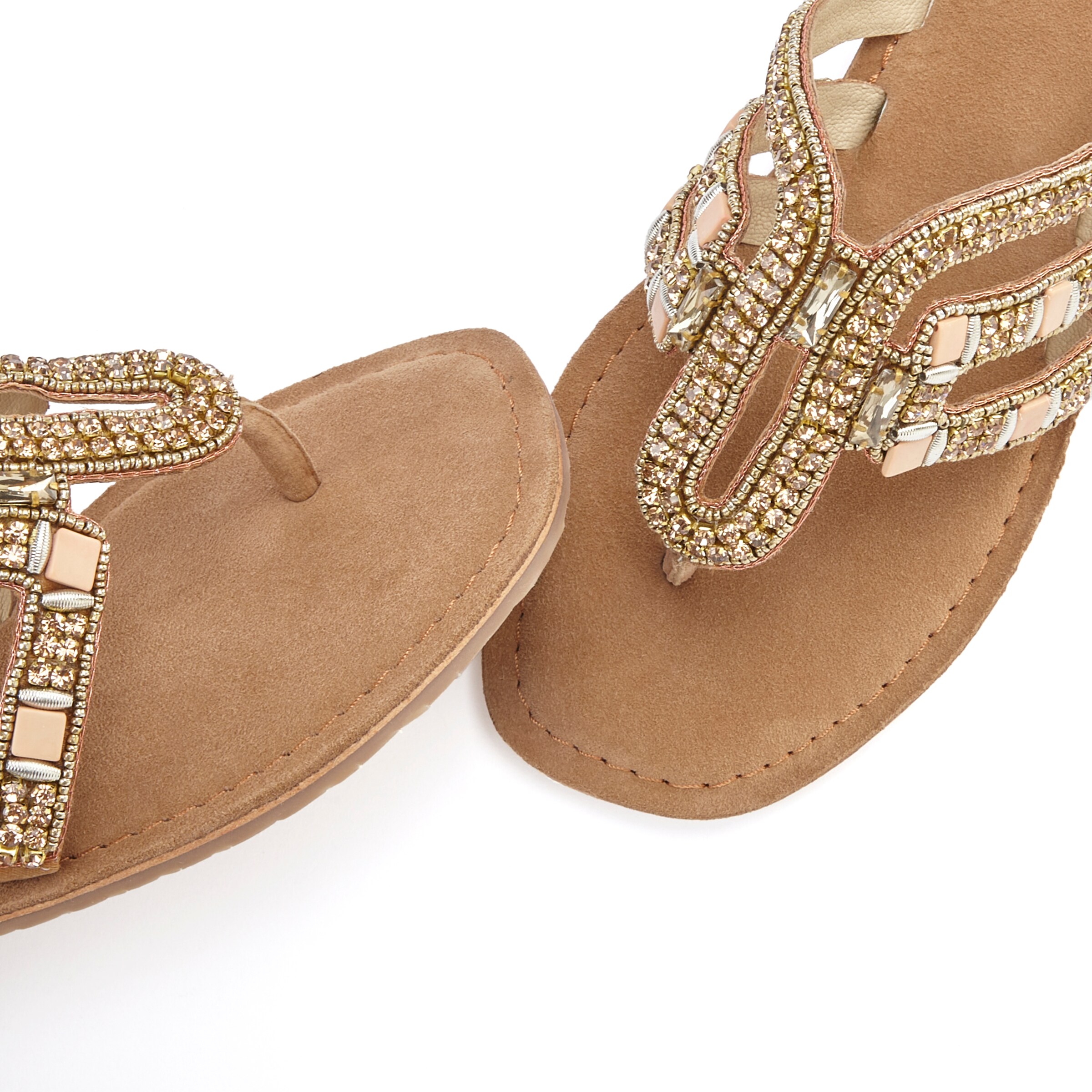 VIVANCE Klipklappere i beige