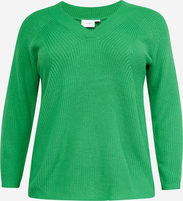 Pull-over 'Vioa' EVOKED en vert : devant