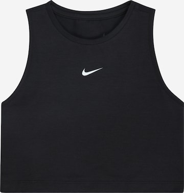 NIKE - Top desportivo 'Pro' em preto: frente