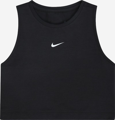 NIKE Sports Top 'Pro' in Black / White, Item view