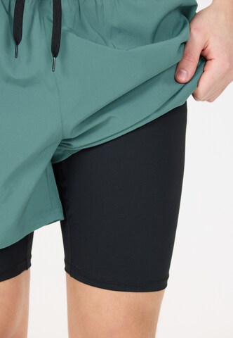 ENDURANCE Regular Workout Pants 'Kros' in Green