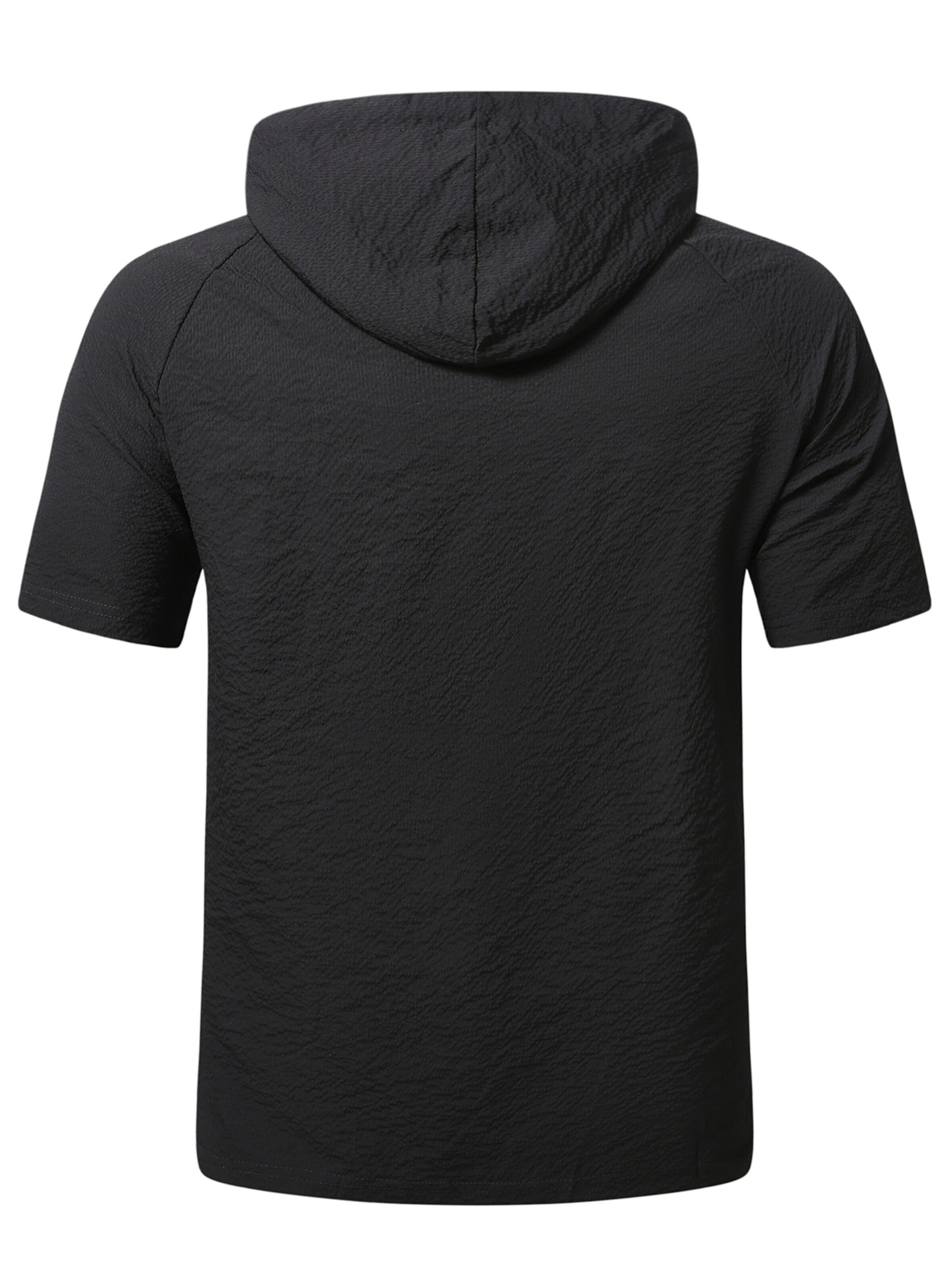 YOUTHUP Shirt 'Kopffrei' in Black