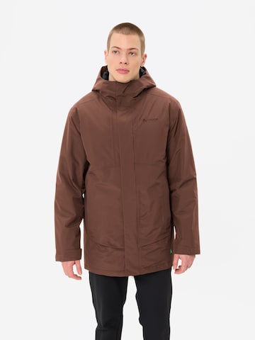VAUDE Parka 'Rosemoor' in Braun: Vorderseite