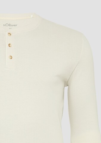 s.Oliver Shirt in Beige