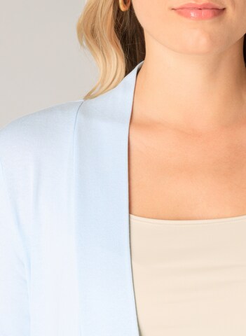 BASE LEVEL Knit Cardigan in Blue