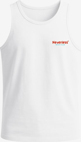 Neverless Shirt 'Catch me at the Beach' in Rot: Vorderseite