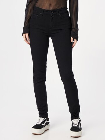 Marc O'Polo Skinny Jeans 'Skara' in Zwart: voorkant