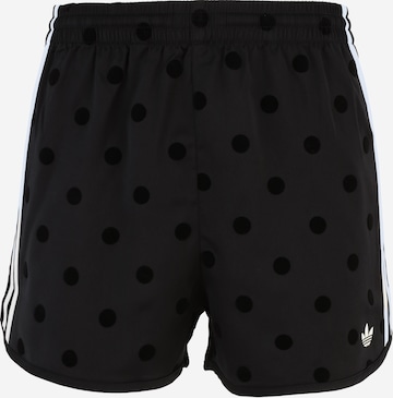 juoda ADIDAS ORIGINALS Laisvas Kelnės 'Sprinter': priekis