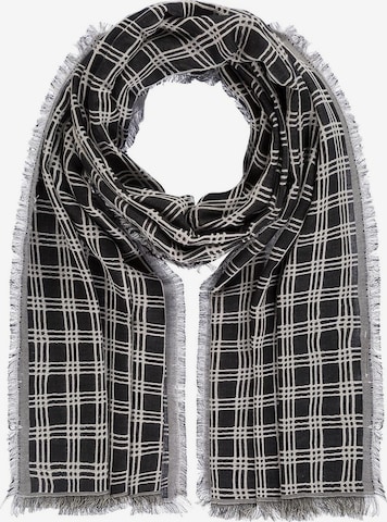 Passigatti Wrap 'Karoschal' in Black: front