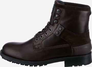 G-Star RAW Schnürboots 'Patton' in Braun