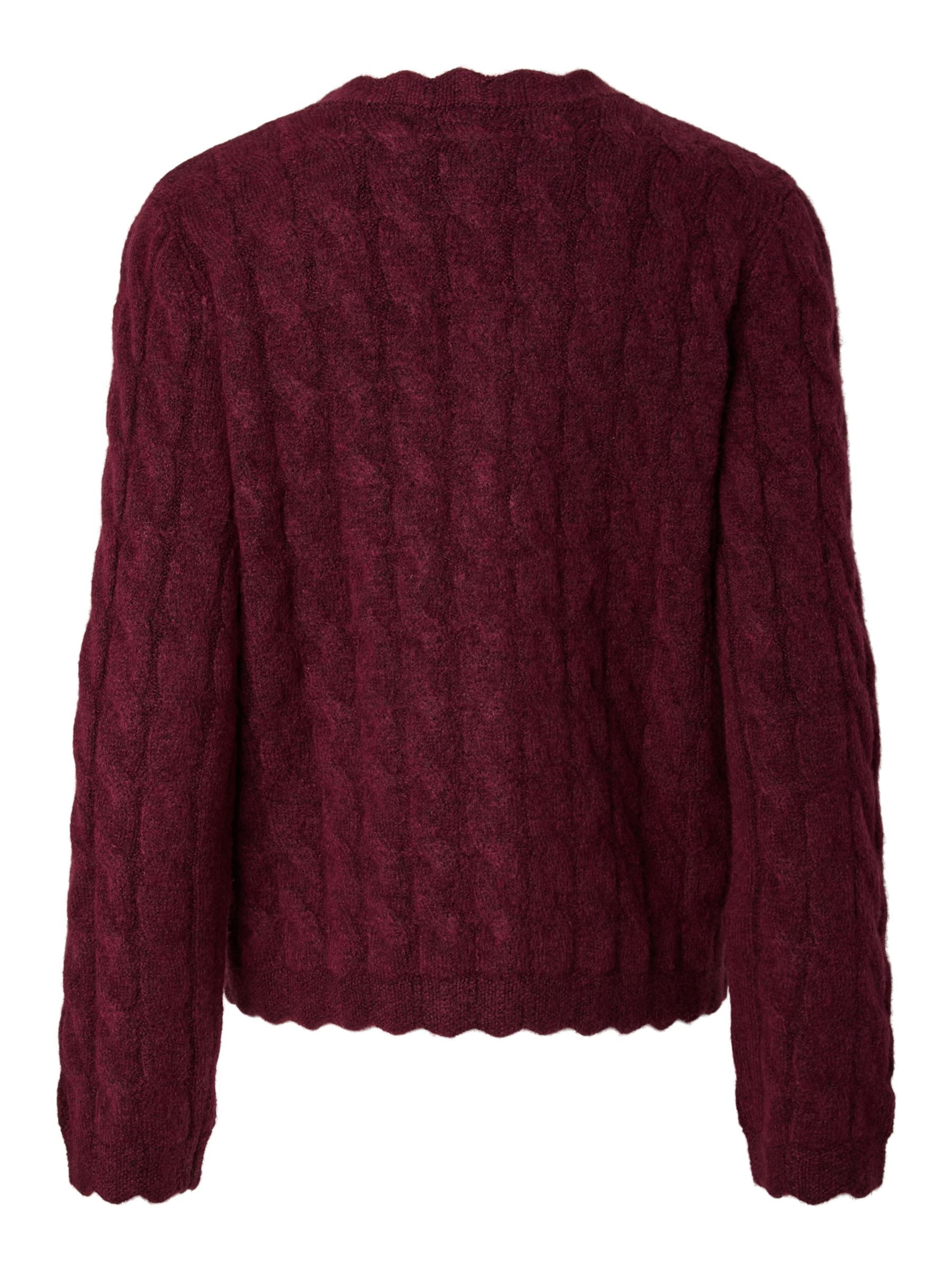 Cardigan 'YASBubera' YAS en rouge